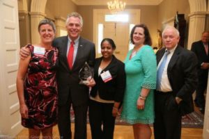 VCS Arlington receives an award